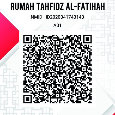 barcode ewallet alfatihah