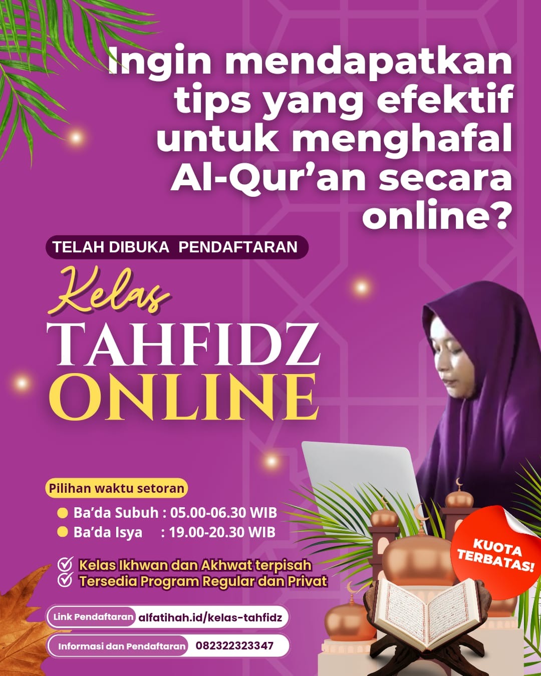 Kelas Tahfidz Online