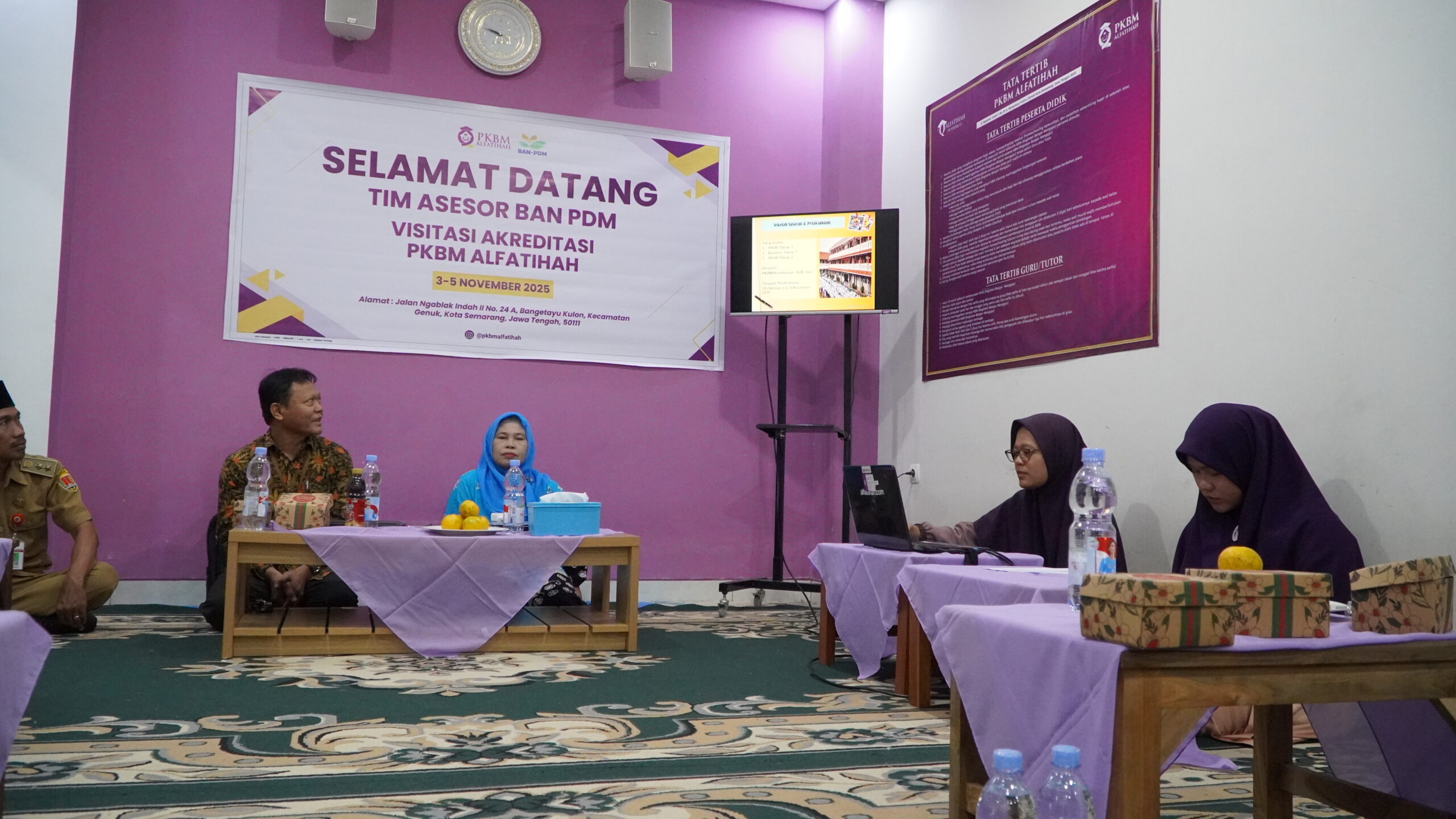 Butuh Perjuangan, PKBM Alfatihah Raih Penilaian Unggul dari Tim Asesor Visitasi