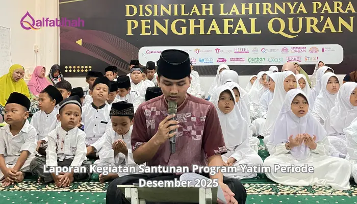 Laporan Kegiatan Santunan Program Yatim Periode Desember 2025