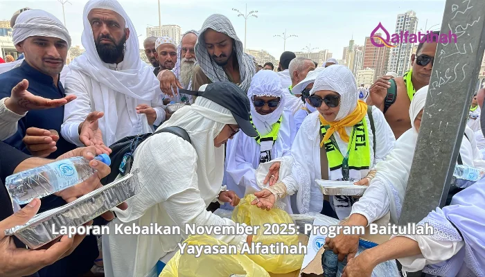 Yayasan Alfatihah Distribusikan 4.500 Porsi Sajian Bergizi Melalui Program Sedekah Nasi Baitullah