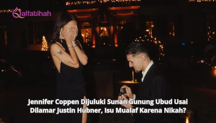Jennifer Coppen Dijuluki Sunan Gunung Ubud Usai Dilamar Justin Hubner, Isu Mualaf Karena Nikah?