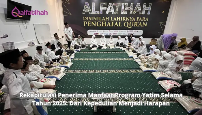 Rekapitulasi Penerima Manfaat Program Yatim Selama Tahun 2025: Dari Kepedulian Menjadi Harapan