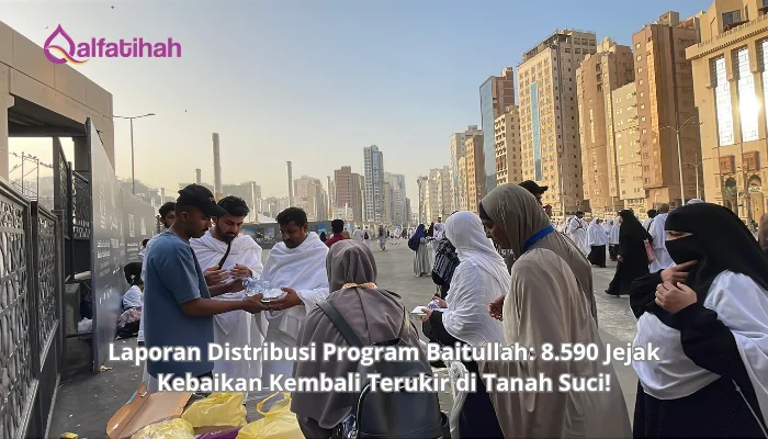 Laporan Distribusi Program Baitullah: 8.590 Jejak Kebaikan Kembali Terukir di Tanah Suci!