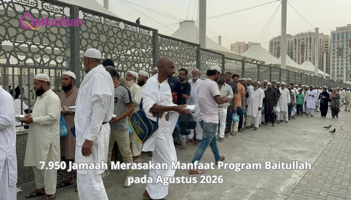 7.950 Jamaah Merasakan Manfaat Program Baitullah pada Agustus 2026