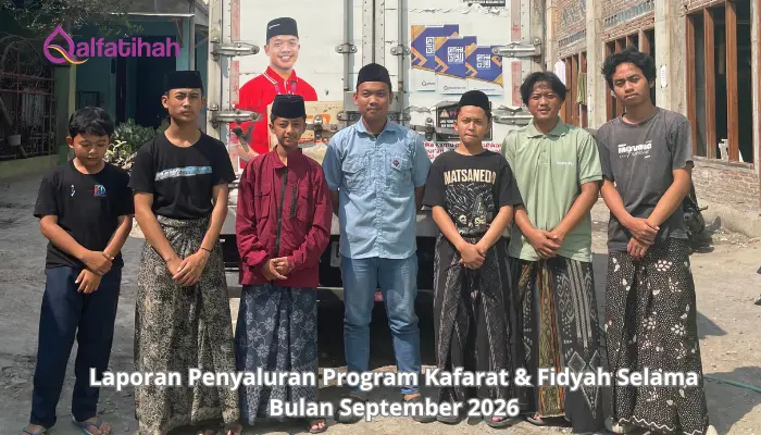 Laporan Penyaluran Program Kafarat & Fidyah Selama Bulan September 2026